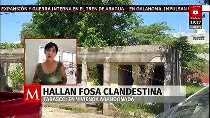 En Tabasco, localizan fosa clandestina en vivienda abandonada