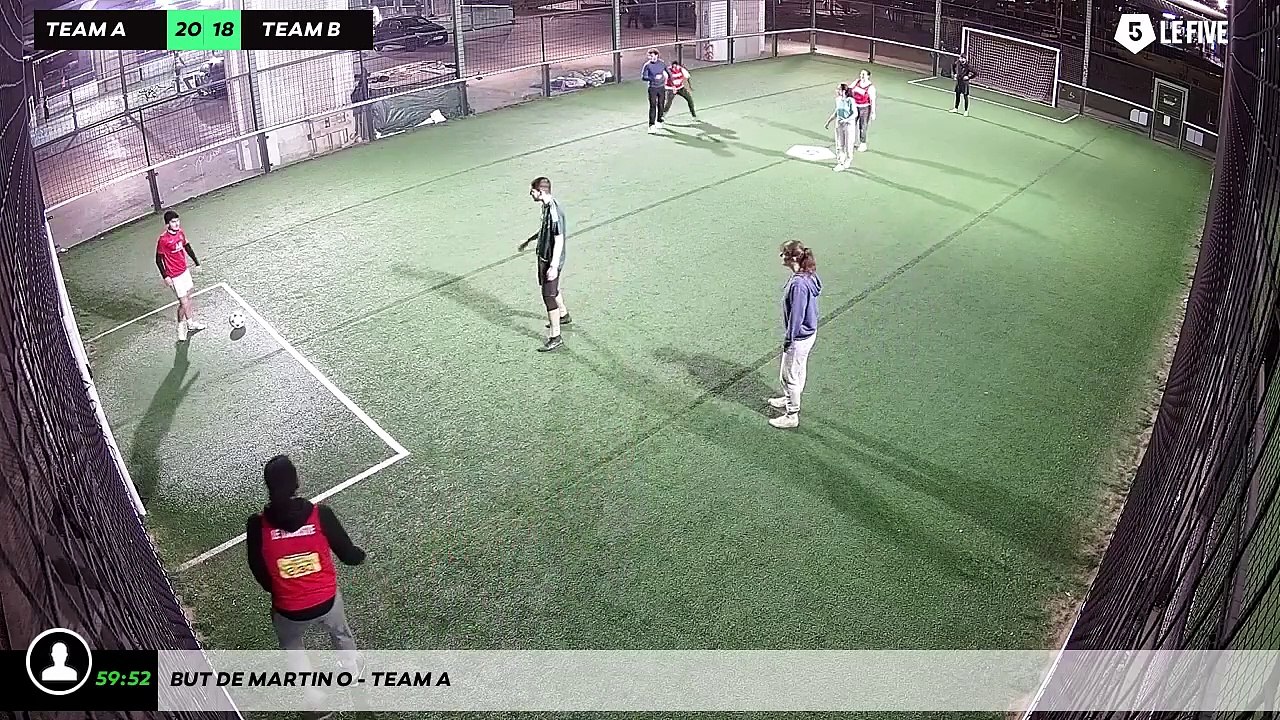 But de Martin O - Team A