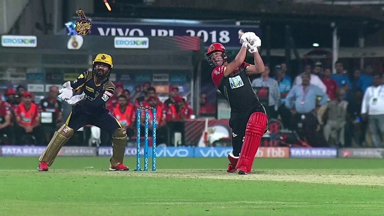 AB de Villiers 44 off 23 balls vs KKR 2018 IPL
