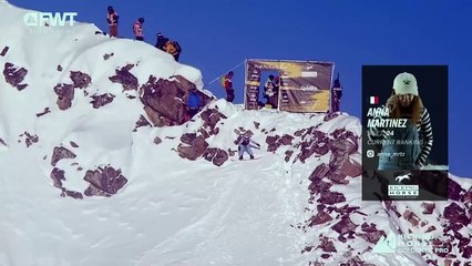 Anna Martinez Second Place Run 2025 Kicking Horse Golden BC Pro