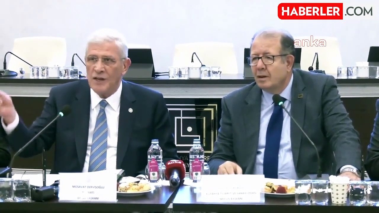 İyi Parti Genel Başkanı Müsavat Dervişoğlu Cumhurbaşkanı Aday Tartışmasına Tepki Gösterdi