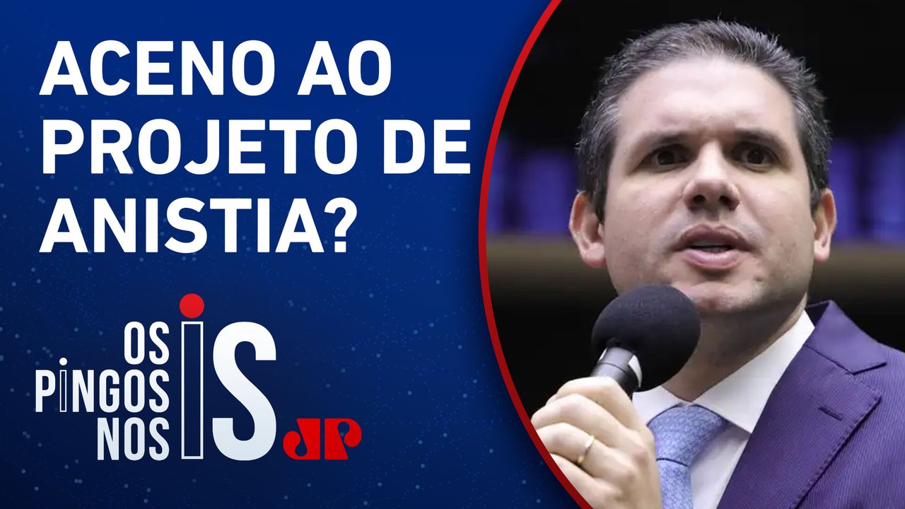 Hugo Motta afirma que não houve tentativa de golpe e critica exagero nas prisões do 8 de Janeiro