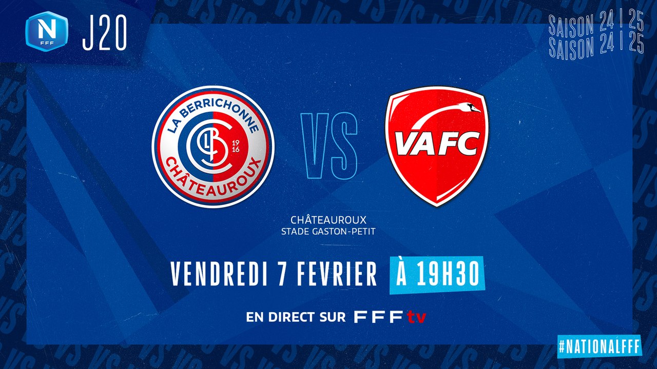 J20 I LB Châteauroux – Valenciennes FC (1-2)