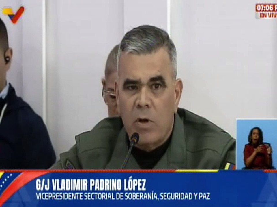 Padrino López: La operación "Relámpago del Catatumbo" ha tenido exitosos resultado