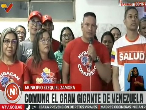 Barinas | Comunas del municipio Ezequiel Zamora reciben recursos para ejecución de proyectos