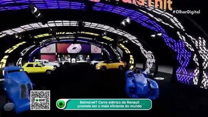Batmóvel? Carro elétrico da Renault promete ser o mais eficiente do mundo