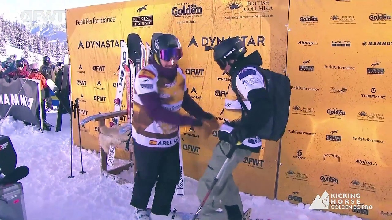 Ben Richards Third Place Run Ski Men 2025 Kicking Horse Golden BC Pro ...