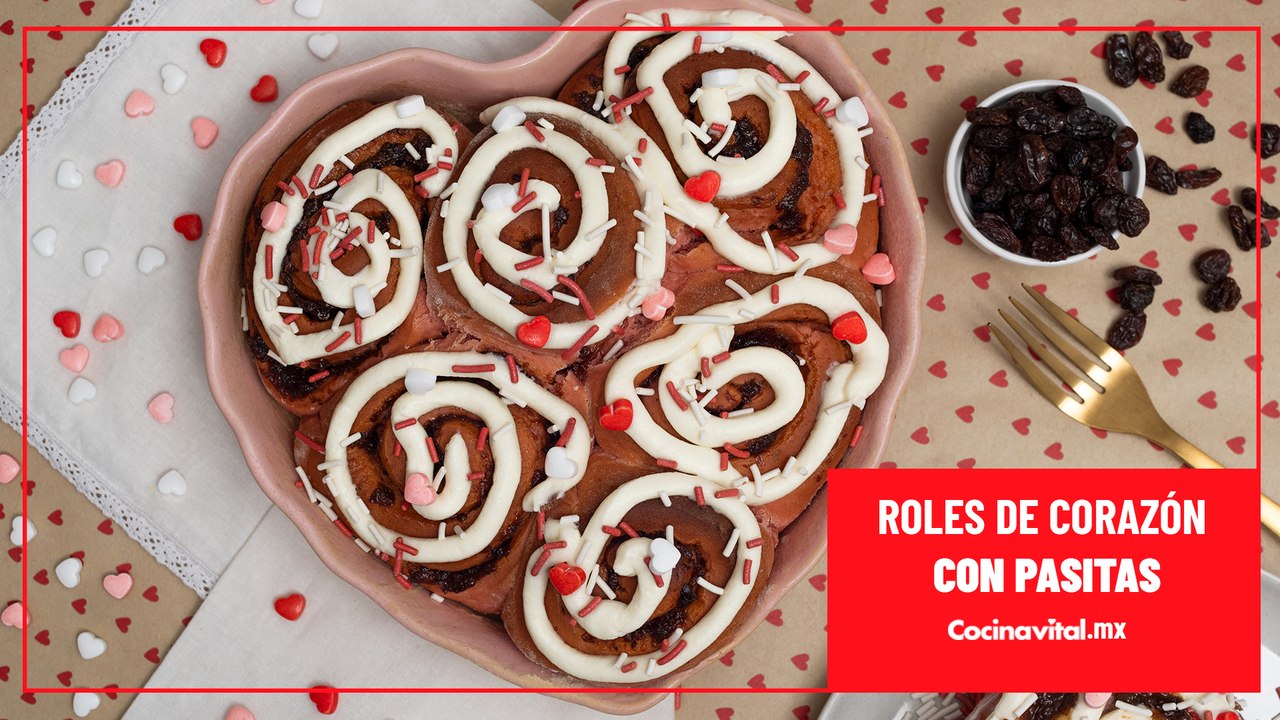 Roles de corazón para San Valentín