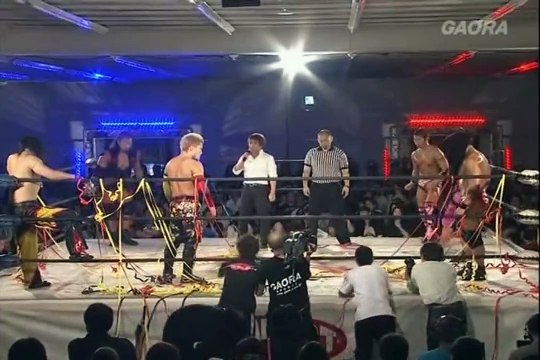 1st July 2013 CIMA Royal 5 YAMATO vs Shingo Takagi vs Masato Yoshino vs Naruki Doi vs Akira Tozawa vs BxB Hulk