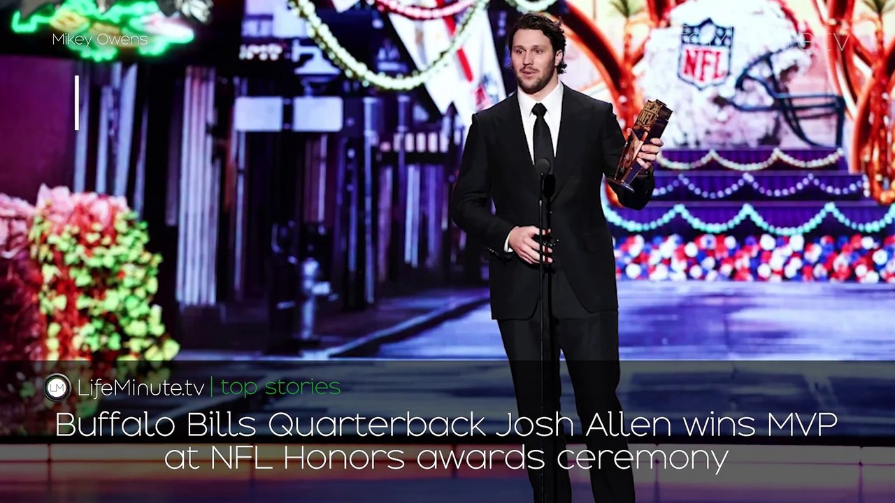 Bill's QB Josh Allen Awarded NFL MVP, Ozzy Osbourne Unable to Walk Ahead of Black Sabbath Reunion, Chicago Bears Owner Virginia McCaskey Dies at 102