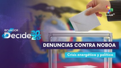 Elecciones en Ecuador se desarrollan bajo un escenario irregular
