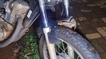 Motociclista fica ferido após acidente no Bairro Santa Cruz