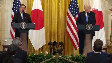 ABD Başkanı Donald Trump, Japonya Başbakanı Shigeru Ishiba’yı ağırladı