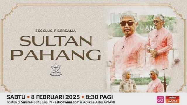 AWANI Pagi: Eksklusif bersama Sultan Pahang