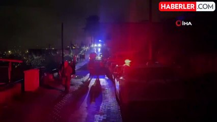 Zonguldak'ta Kömürlükteki Ateş Eve Sıçradı, 3 Kişi Hastaneye Kaldırıldı