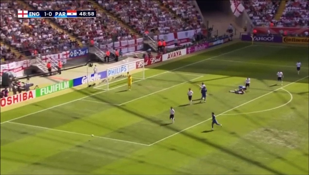 Copa do Mundo 2006  Inglaterra x Paraguai (Grupo B) com Galvão Bueno (Globo)
