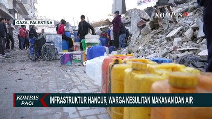 Potret Hancurnya Infrastruktur Gaza Usai Gencatan Senjata Israel, Warga Kesulitan Makanan & Air