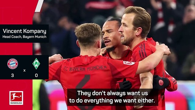 'Maybe watch the highlights' - Kompany disagrees with journalists' Bayern analysis