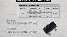 ELM13421CA-S-VB is a SOT23 package P-Channel field effect MOS tube