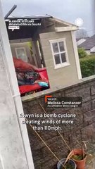 #eowyn storm over Ireland 🙃🙃