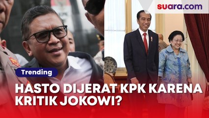 PDIP Curiga Hasto Dijerat KPK Gegara Vokal Kritik Jokowi: Sekali Dayung Dua-Tiga Pulau Terlampaui