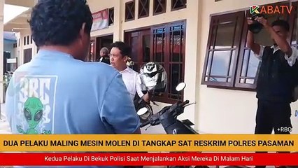 DIDUGA DUA PELAKU MALING MOTOR DI RINGKUS SATRESKRIM POLRES PASAMAN
