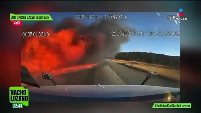 Accidente mortal en la autopista Zacatecas-Aguascalientes | Noticias con Nacho Lozano