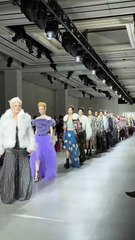 JUZUI Fall 2025 Runway Featuring Maye Musk