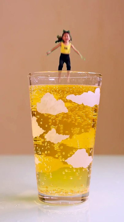 Sinking in the glass how????