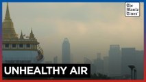 Pollution haze hangs over Thailand's capital Bangkok