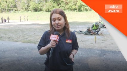 67 pelatih siri pertama berlatih menembak senjata ringan