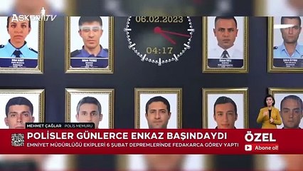 Depremde Polis Ekiplerinin Fedakarlığı: Hatay'dan Yükselen Sesler