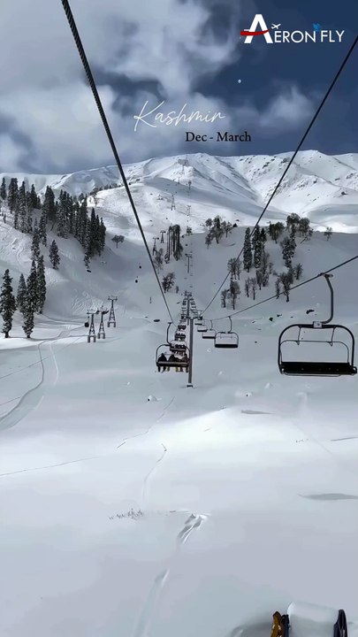 Welcome to paradise found! Kashmir enchants with its picturesque valleys, aromatic saffron fields, and a culture that resonates through every corner. | AeronFly | Make Your Safar Suhana