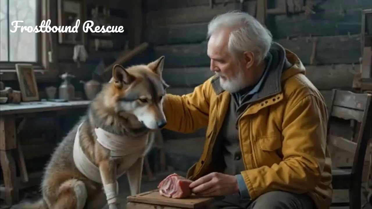 Heroic Wolf Saves Rescuer The Incredible Moment an Animal Returns the Favor  Heartwarming Rescue Story