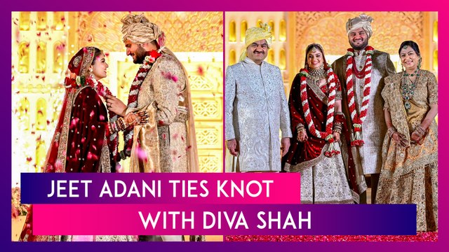 Jeet Adani Marries Diva Shah At ‘Small, Traditional’ Ceremony, Gautam Adani Shares Wedding Pics
