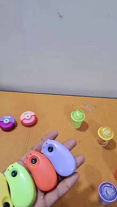 Spring Press Rotating Eraser, icecream 2in1 eraser, Cute Fashion Korean Eraser Student