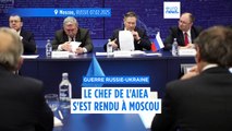 En visite à Moscou, le chef de l'AIEA alerte sur la sécurité de la centrale de Zaporijjia