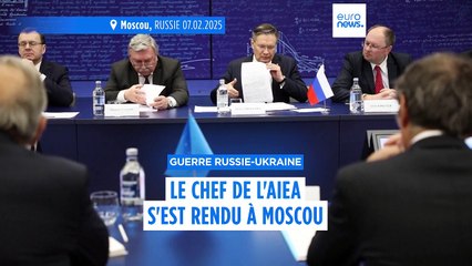 En visite à Moscou, le chef de l'AIEA alerte sur la sécurité de la centrale de Zaporijjia