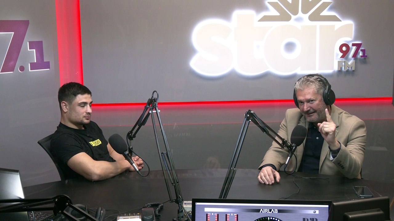 O αθλητής  Μixed Martial Arts (MMA), Κωνσταντίνος Ντελής, στον STARFM