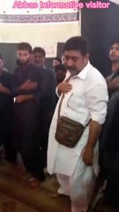 Syed ihsan naqvi with zakir moazzam ali shamshi at karbla 2017