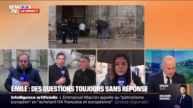 Obsèques d'Émile: La famille a invité environ 400 personnes , détaille le père Florian Racine