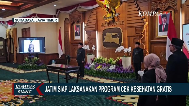 Pemda Jawa Timur Siapkan Anggaran Daerah untuk Program Cek Kesehatan Gratis