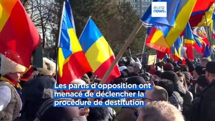 Le président roumain Klaus Iohannis annonce sa démission
