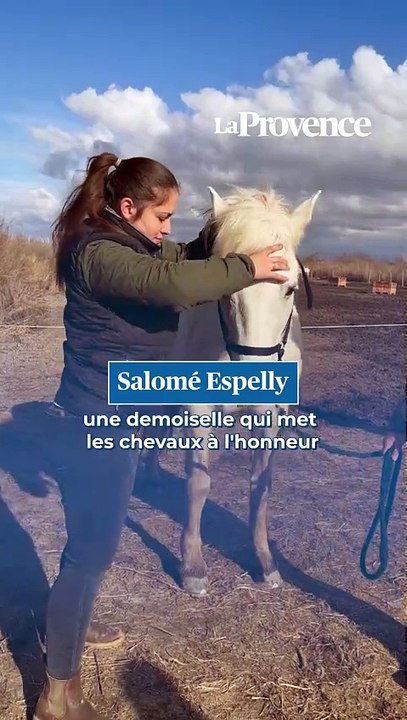 La vie de Salomé Espelly, la demoiselle d'honneur de la reine d'Arles ostéopathe animalière