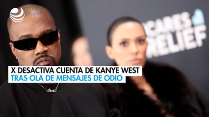 X desactiva cuenta de Kanye West tras ola de mensajes de odio