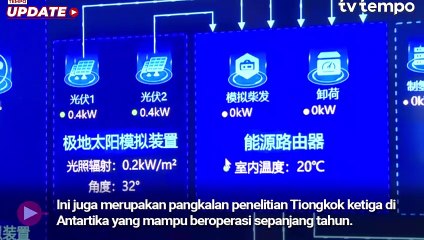Stasiun Qinling di Antartika Wujudkan Penelitian Ilmiah Hijau Energi Kutub