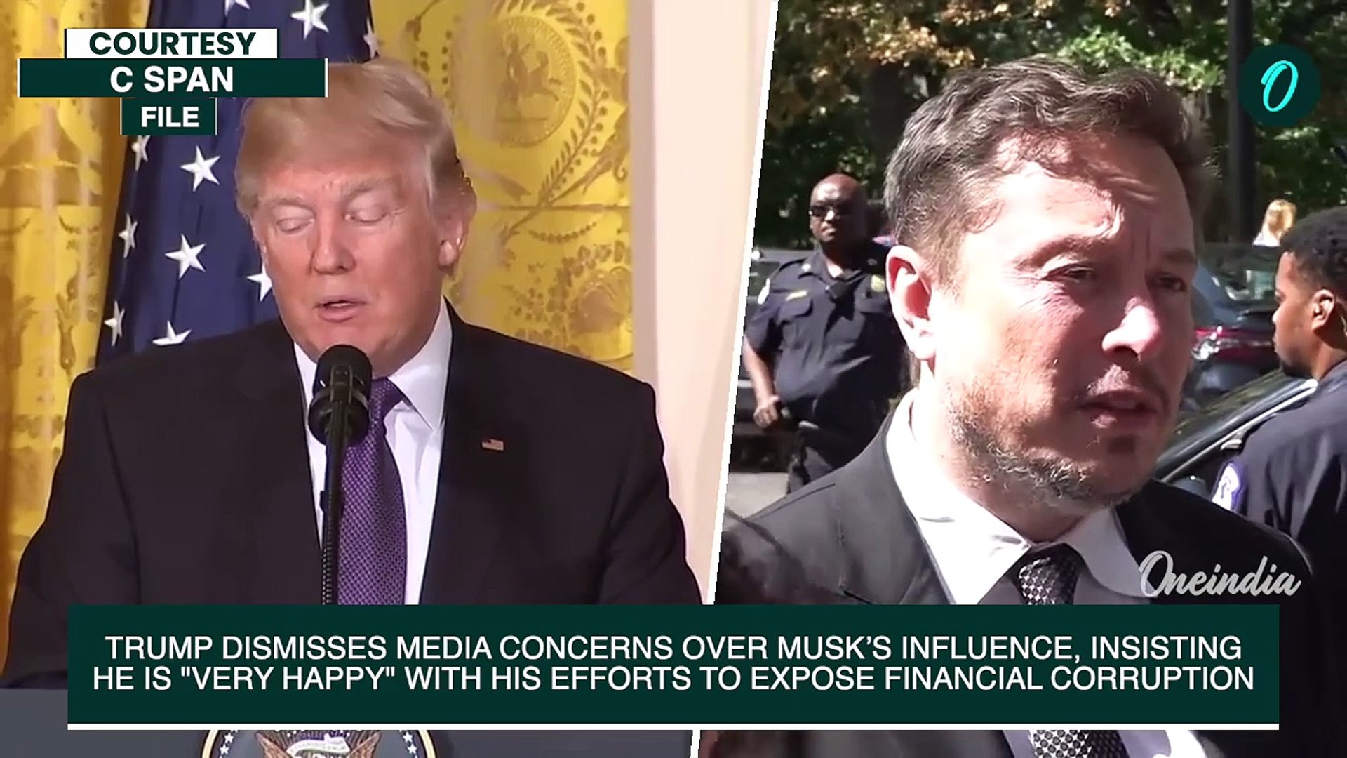 ⁣Trump Defends Elon Musk with a Smile: ‘He’s Not Shy!’ | Elon Musk’s Press Moment Incoming?