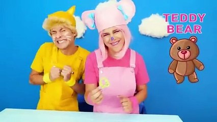 Play With Clay 🌈😻 Learning Colors and Letters _ Kids