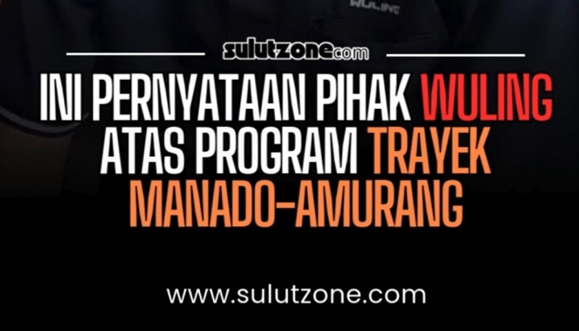 Pernyataan Pihak Wuling atas Program Trayek Manado-Amurang