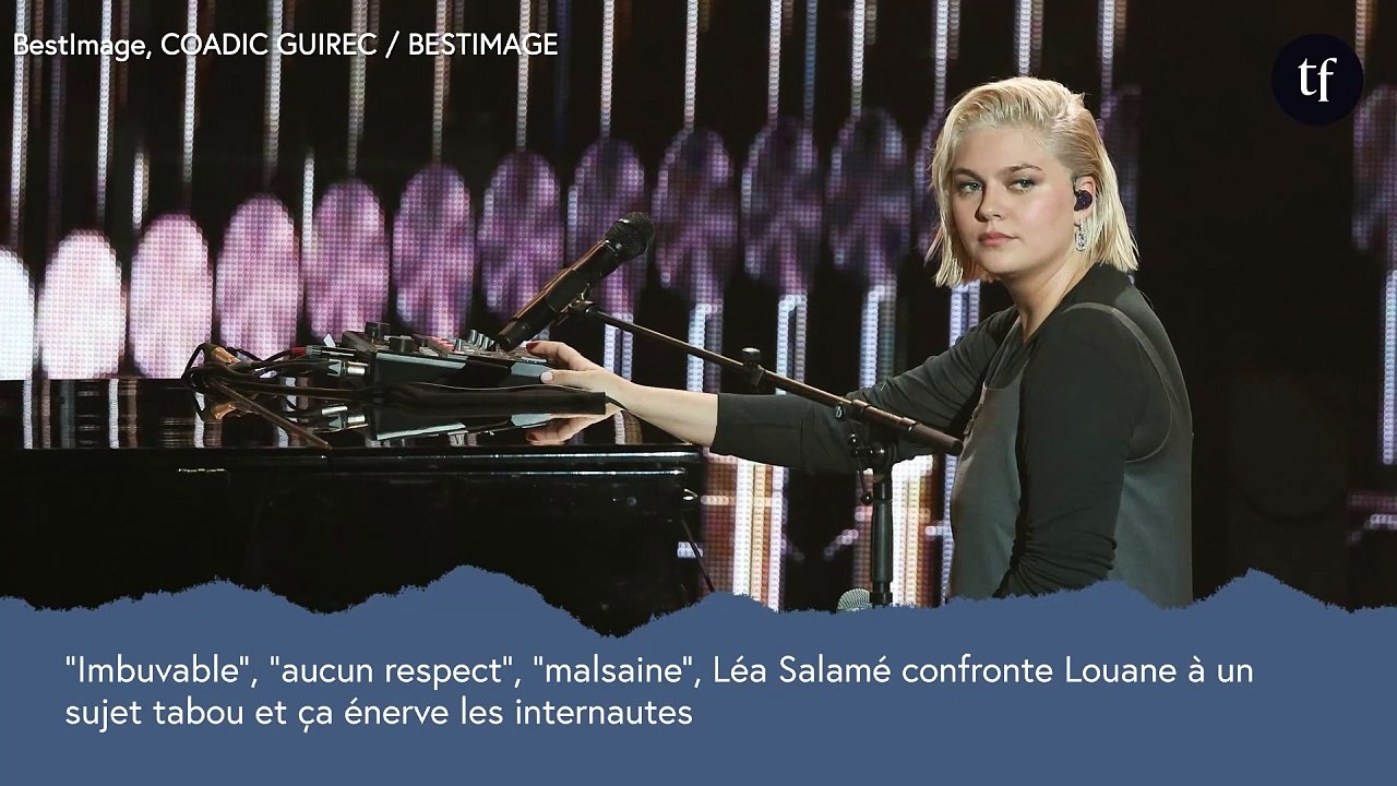 “Imbuvable”, “aucun respect”, “malsaine”, Léa Salamé confronte Louane à un sujet tabou et ça énerve les internautes